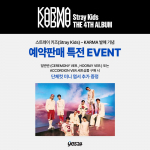 [Eeltellimus] Stray Kids - 4. album [KARMA] (+ Interneti-kasu) (Valiku liikmed) POB YES24 SET 2EA