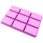 Mini p&auml;tsipann leiva k&uuml;psetusplaat juustukook silikoonvormi ristk&uuml;lik isetehtud seebitaiavorm K&ouml;&ouml;gitarvikud lilla