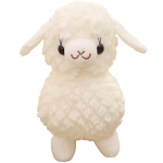 Palus m&auml;nguasi Uus v&auml;ike lambanukk Alpaca Palus nukk laste s&uuml;nnip&auml;evakingitus nuku kinnitusmasin m&auml;nguasi, r&otilde;ngas, kingitus 23cm
