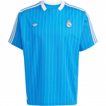 Adidas Originals Real Madrid Mugav Pehme Nahas&otilde;bralik L&uuml;hikeste Varrukatega Jalgpallis&auml;rk Unisex Topid JN3060 M