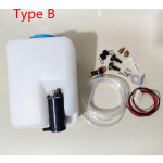 12V Auto Tuuleklaasi Pesuripudeli Komplekt Veepaak 1.5L Pesuripaak Pumbaga Pudeli Komplekt Universaalne Tuuleklaasi Puhastusvahend 1set