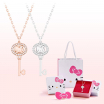 Sawnio Hello Kitty Ehted &Otilde;nnelik Kollektsioon H&otilde;bedane &Otilde;nnelik V&otilde;tme Kaelakee (Vali 1 kahest) Hlsn357P white