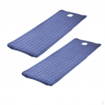 2pcs Pack Beauty Massage Facial Bed Table Linen Sheet Cover Mattress Pad with Breath 0x70cm - , as