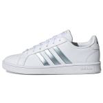 Adidas Grand Court Base Valge Vision Metallic Naiste Tennised Pilvevalge Hall-Kaks GZ8164 36⅔