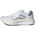 Adidas Adizero Boston 10 Valge H&otilde;bedane Metallik Naiste Tossud Cloud-White Halo-Silver GY0907 37⅓