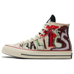 Come Tees x Converse Chuck 70 High Realms and Realities Unisex Tossud Mitmev&auml;rviline Valge Mitmev&auml;rviline 173121C 36