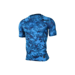 Nike Camo Logo Slim Fit Spordis&auml;rk L&uuml;hikeste Varrukatega Meeste Topp Sinine 828177-457 M blue