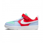 Nike Court Borough Low Recraft PS Cobalt Bliss Track Red Laste tossud Sinine Emerald-Rise Valge DV5457-400 35