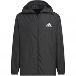 Adidas P&auml;ikesekaitse Veekindel Spordikasuaalne Kapuutsiga Jakk Unisex Jakk Must KA9289 3XL
