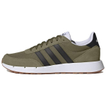 Adidas Neo Run 60s 2.0 Mugav Kangas Libisemisvastupidav Vastupidav Madala s&auml;&auml;rega Vabaaja Jooksujalatsid Meeste Tossud Roheline Must GY3703 44