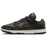 Nike Dunk Low Twist Army Khaki Must Naiste Tennised Rula Kingad HJ7335-133 35.5