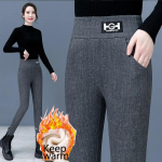 Naiste Talvised s&auml;&auml;rised Tahked soojad s&auml;&auml;rised Pakse lambaliha Ka&scaron;miir K&otilde;rge v&ouml;&ouml;koht, tagumik Lift K&otilde;rgelt veniv k&otilde;ndimine taskup&uuml;kstega 3XL must