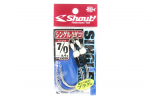 Shout 330-SK Single Kudako Silver Assist Rigged Hook Suurus 7/0 (0550)