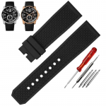 Kvaliteetne kummist kellarihm Cartier CALIBRE London Tank W7100056 W7100055 WGCA0010 WSCA0006 WSCA Citizeni kellarihm 23mm 23mm