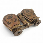 10,16 cm Messingist Binokkel Kuningliku Merev&auml;e Binokkel London 1917 Kingitus Pulmadeks, T&auml;nup&uuml;hadeks, Hiina Uueks Aastaks, J&otilde;uludeks