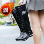 Ekspordi vihmakingad naiste k&otilde;rged veekindlad kingad vihmasaapad veesaapad naiste paksu tallaga k&ouml;&ouml;gi sametist termilised kummikud 41