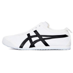 Onitsuka Tiger Mexico 66 Slip-On Mugavad libisemiskindlad kerged madalad vabaajajalatsid Unisex tossid Valge Must D342Q-0190 37