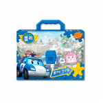 RoboCar POLI S&otilde;brad Kandepusle Komplekt (14&ndash;36 tk) / POLI P&auml;&auml;stemeeskonna Suur Kandekohvri Puslekomplekt (42&ndash;72 tk) - Valmistatud Koreas (3 Valikud) #Friends Set
