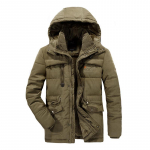 Moodne meeste talvejope, paksendatud meeste, vabaaja v&auml;limine, tuulekindel park, suur suurus 6XL 7XL 8XL, sametine soe mantel 6XL