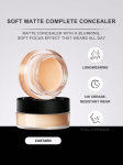 NARS Soft Matte Complete Concealer 6.2g Jahedad alatoonid Hele-keskmine Veekindel Higikindel P&uuml;siv N&auml;okattekreem #M1 CUSTARD beige