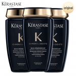 K&eacute;rastase Black Diamond Key Source Caviar Shampoo (3 x 250ml Set)