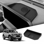 2025-2025 Toyota Land Cruiser Prado J250 LC250 jaoks Keskekraani Tagaosa Panipaigukast Auto Armatuurlaua Panipaigusalus Tarvikud Must