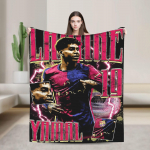 Lamine Y-Yamal Tekid Telkimiseks Flanellist Visketekk Kodu Dekooriks Pehme Disain Kvaliteetne Voodikate Kingiidee 30x40in