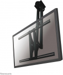 Support de plafond pour &eacute;crans plat - NEWSTAR - PLASMA-C100BLACK - Hauteur r&eacute;glable - Poids 50 kg - Noir