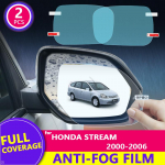 for Honda Stepwgn 2005- 2017 2018 Full Cover Rearview Mirror HD Film Anti-Fog Rainproof Auto Mirror Sticker Car Stepwgn 2010-2015