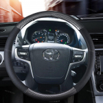 S&uuml;sinikkiust nahast auto roolikate Toyota Land Cruiser Prado 120 Tacoma 4Runner Hilux jaoks LS400 1995 GX jaoks hall