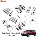 Nissan Qashqai J10 2007 2008 2009 - 2013 kroomitud eesmise tagumise udutule ukse kaussi k&auml;epideme k&uuml;ljepeegli katte trimmile Door Handle