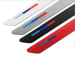 2 tk kummist p&otilde;rkeraua kaitse auto kaitse nurga huule kokkup&otilde;rkevastane kaitseriba ees/taga p&otilde;rkeraua trimmivarras auto must