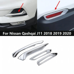 Nissan Qashqai J11 2018- jaoks Autostiil ABS Auto Esine Udutulede Lambi Kulmukate Tagumine Udutulede Kate 2PCS Front Fog Lamp