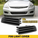 2006-2007 Honda Accordile ja Vasakule Paremale Esik&uuml;lje Udutule Lambi Kate R&otilde;ngas black