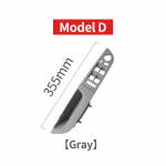 Car Driver Door Window Switch Cover Panel Trim Pull Handle For BMW E90 3 Series 320 325 330 Front Left Door handle 2005-2011 Model D Gray