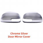 Auto uuendamine Kroomitud tahavaatepeegli tarvikud S&uuml;sinikkiust uksepeegli katte viimistlus Kleepuv stiil Toyota RAV4 Xa30 2005 2006 2009 2011 2012 jaoks Chrome