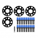 20mm Auto Velje Tsentreerimisega Vahet&uuml;kkide Komplekt PCD 5x112mm Asendus S4 S5 S6 SQ5 ALLROAD A7 jaoks Blue