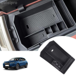 For BMW iX i20 -2026 Floor Center Console Organizer Tray Central Storage Box Organizer Tray Armrest Storage Box Accessories Style A