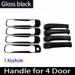 For Jeep Commander XK Accessories 2006 2007 2008 2009 2010 Car Door Handle Covers Anti-Scratch Luxurious Car stickers Tools must