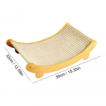 Puidust kasside kriimustuslapid Multifuction kasside magamisvoodi Eemaldatav kulumiskindel kassi kriimustuslaud Kassipoeg lihvimine kasside m&auml;nguasjad