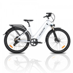 Hedatx TX10 Electric Bike For Adult 48V 1000W 19.2Ah Electric Bicycle 27.5*2.1 women's Bike 45 KM/H City E Bike Road Bike 1000W 48V19.2Ah valge