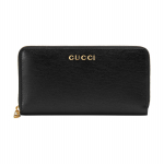 Gucci Kuldne Riistvara Nahast Rahakott Naiste rahakott Must 772642-0OP0N-1000 Basic Set (Bag+Dust Bag)