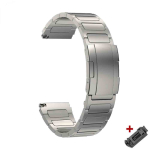 22mm titaanist rihm Huawei Watch 4 4 Pro GT4 GT5 Pro 46mm jaoks Luksuslik titaanist rihm Oneplus Watch 3 2 2R Amazfit Balance GTR4 jaoks Huawei GT 2 46mm gray