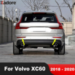 Volvo XC60 XC 60 2018 jaoks Kroomitud Auto Tagumine Kaitseraud Udutule Lamp Kate Liist Saba Udutule Raami Liistud Tarvikud