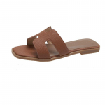 Xiaoxiangfeng lamedap&otilde;hjalised naiste sussid 2025. aasta uued H-kujulised &uuml;hes&otilde;nalised, rannasussid saab kanda ka v&auml;ljaspool m&auml;rga vett 40 pruun