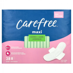 Carefree, Maxi, &uuml;lipikad sidemed, tiivadega, 28 sidet