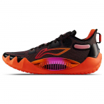 Li Ning JB1 Basketball Shoes Men's Low top Black/Fiery Red ABAS163-1 43.5