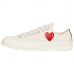 Chuck 70 Comme des Gar&ccedil;ons Play x Converse Low 'Single Heart - Milk' A08805C 43