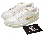 Air Jordan 1 Method of Make Low Sail Metallic Gold Naiste FN5032-100 42.5