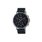 CASIO Meeste Standardseeria Must Kell MTP-E321L-1A MTP-E321L-1A Black Dial